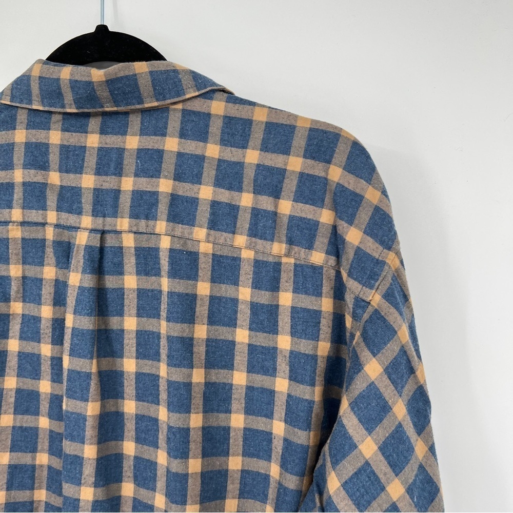 Patagonia Men's Plaid Striped Collared Long Sleeve Organic Cotton Buttondown - Picture 8 of 12